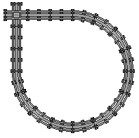 12V Schleife mit Kreuzung