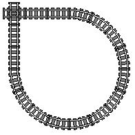 9V Schleife mit Kreuzung